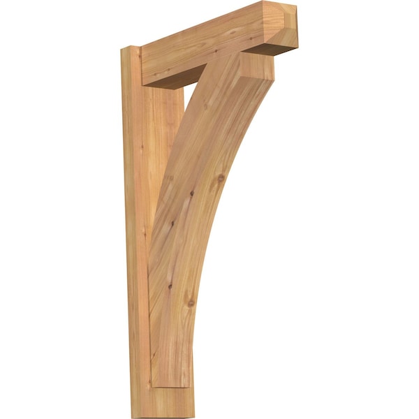 Ekena Millwork Thorton Smooth Craftsman Outlooker, Western Red Cedar, 5 1/2"W x 20"D x 32"H OUT06X20X32THR04SWR - main